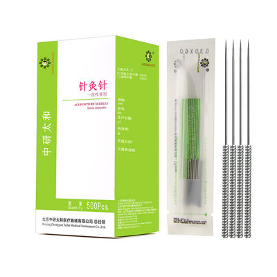 ποιότητας  Silvery Zhongyan Taihe Acupuncture Needles Painless Intradermal Needles For Facial Acupuncture Εργοστάσιο