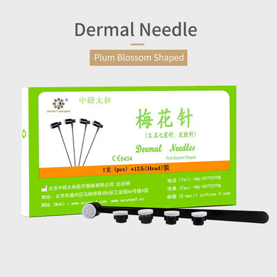 ποιότητας  ISO13485 Plum Blossom 7 Star Needle Acupuncture With 12 Replaceable Heads Εργοστάσιο