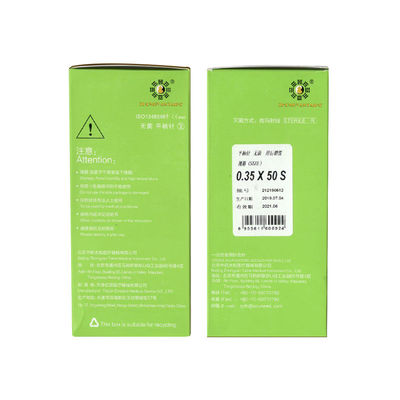 Οικολογικές βελόνες ενδοδερμικής θεραπείας για ενδοδερμικό βελονισμό Οικολογικές