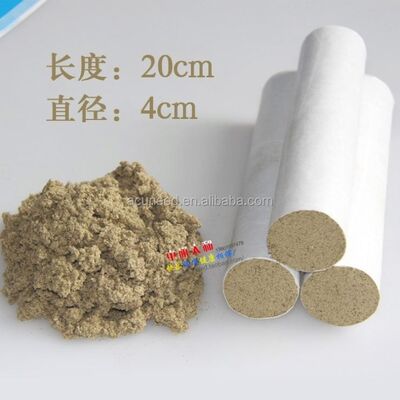 Μαύρα καθαρά ρολά Moxa για Moxibustion Moxibustion των σωματικών ακουπιόντων Φυσικά ρολά βότανων που έχουν σχεδιαστεί για την προώθηση της υγείας και τη διαχείριση