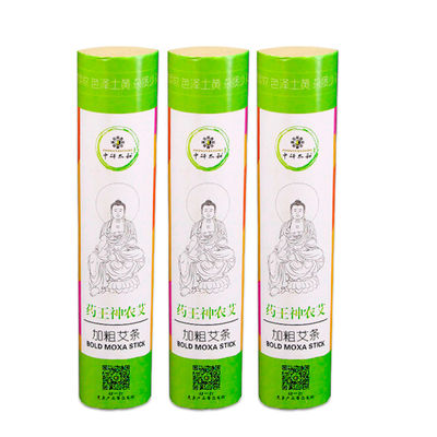 Μαύρα καθαρά ρολά Moxa για Moxibustion Moxibustion των σωματικών ακουπιόντων Φυσικά ρολά βότανων που έχουν σχεδιαστεί για την προώθηση της υγείας και τη διαχείριση