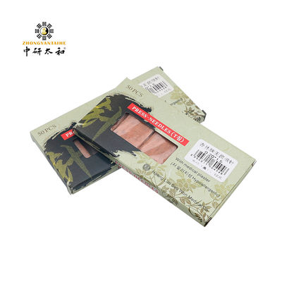 Βελόνα πίεσης βελονισμού με πλαστική λαβή GB 2024-2016 Πρότυπο ασφαλείας για αποτελεσματική και άνετη θεραπεία