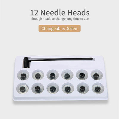PVC Handle Plum Blossom Needles 12 Needles Box Acupuncture Needles Κατάλληλο για επαγγελματίες στον βελονισμό και την ευεξία