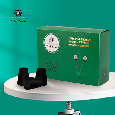 Moxibustão de Artemísia Negra Envelhecida Melhora a Desintoxicação Corporal, Aumenta o Bem-Estar, Alivia Sintomas, Terapia Herbal