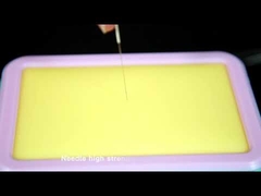 Ιατρικές 0.2mm αποστειρωμένες βελόνες βελονισμού μεμονωμένοι σωλήνες οδηγού με λαβή από ανοξείδωτο χάλυβα